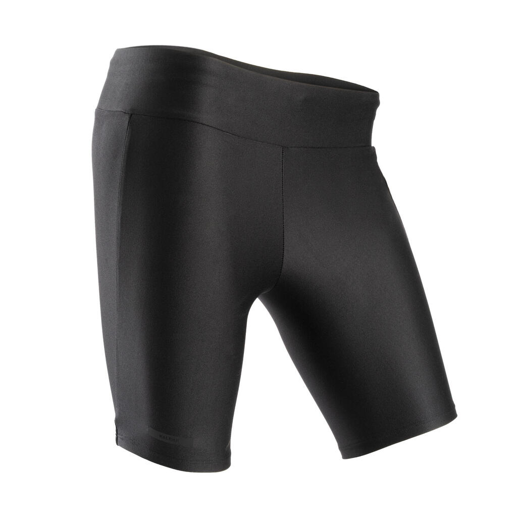 Short cycliste running Femme - KIPRUN Run 100 noir